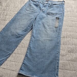 J.Crew Wide-Leg Crop CottonJans